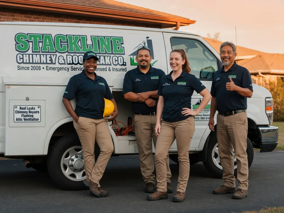 Chimney flashing repair company in Richmond Dale, OH